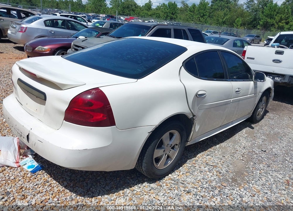 2006 PONTIAC GRAND PRIX VIN: 2G2WP552261294953