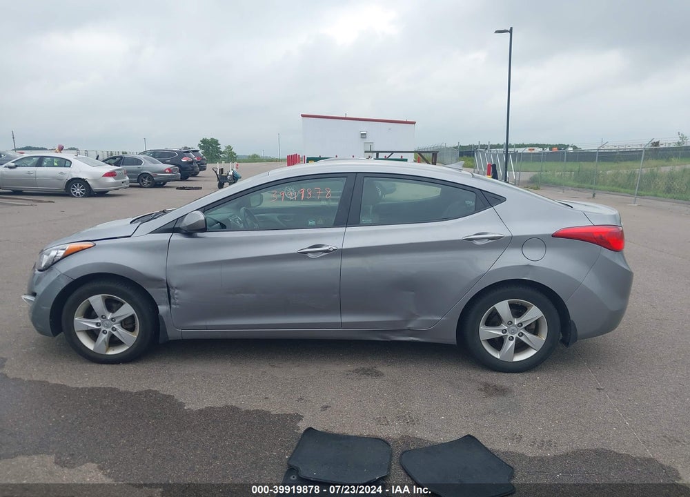 2012 HYUNDAI ELANTRA GLS (ULSAN PLANT) VIN: KMHDH4AE9CU432803