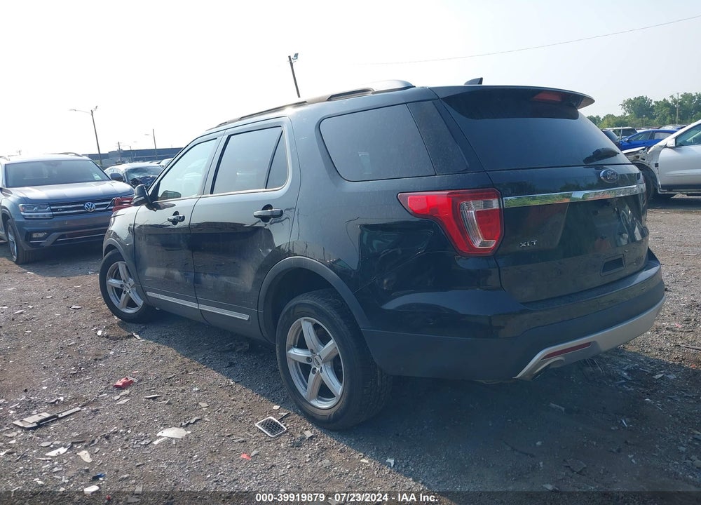 2016 FORD EXPLORER XLT VIN: 1FM5K8D82GGB40787
