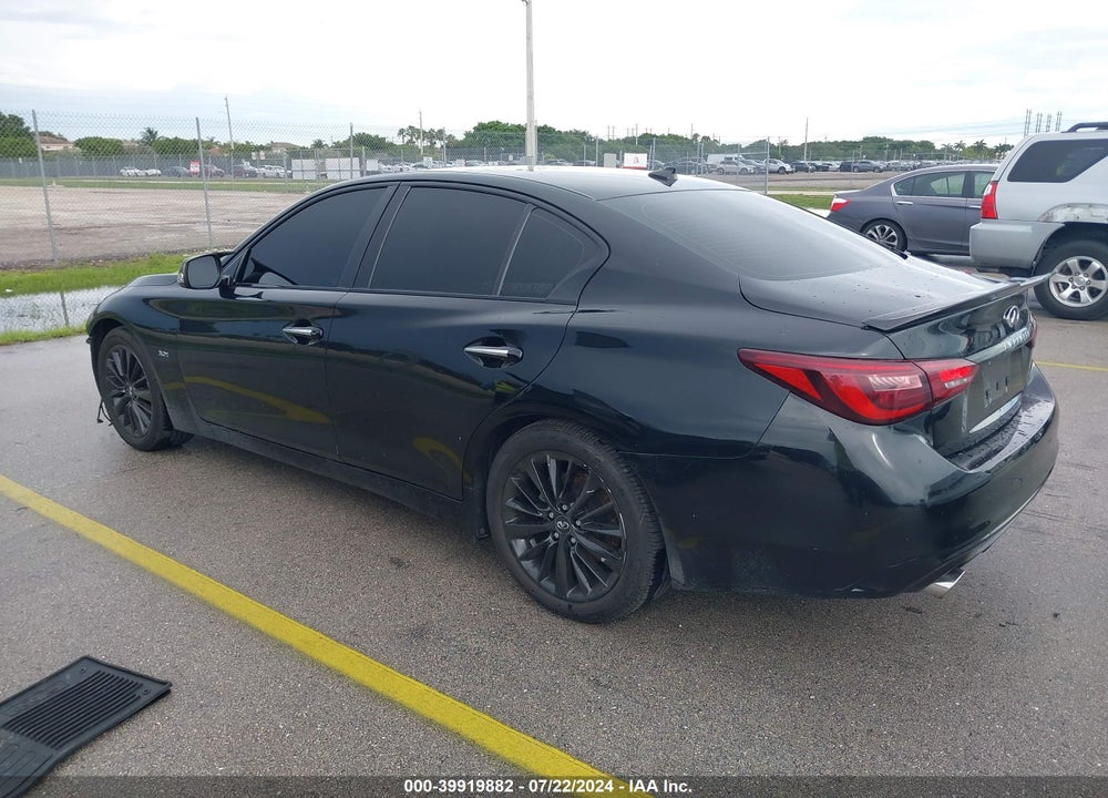 2018 INFINITI Q50 3.0T LUXE VIN: JN1EV7AP0JM355775