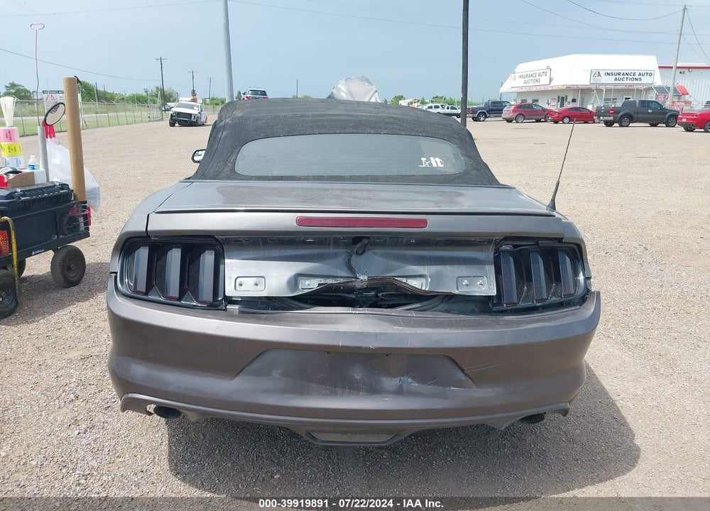2016 FORD MUSTANG V6 VIN: 1FATP8EM0G5274840