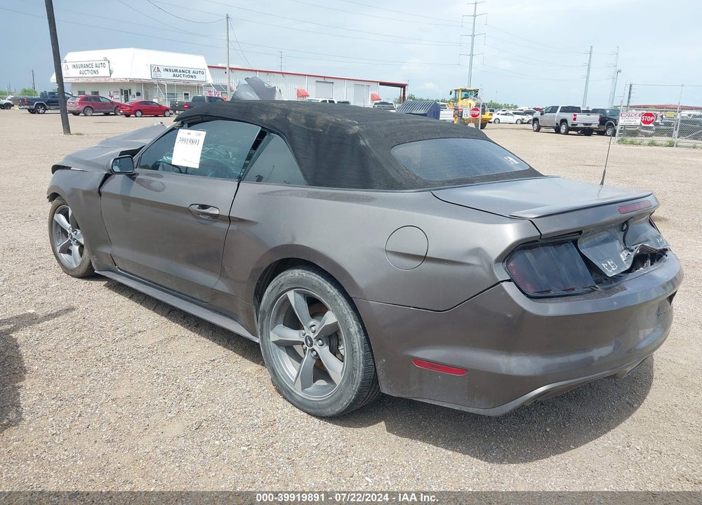 2016 FORD MUSTANG V6 VIN: 1FATP8EM0G5274840