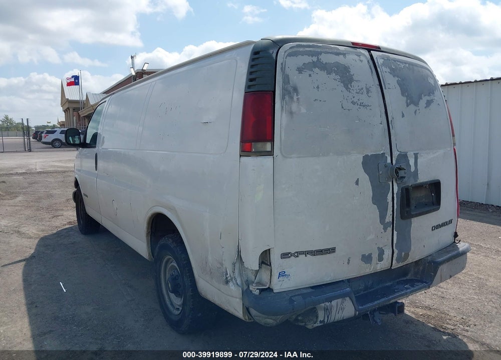 1999 CHEVROLET EXPRESS VIN: 1GCHG35R9X1123825