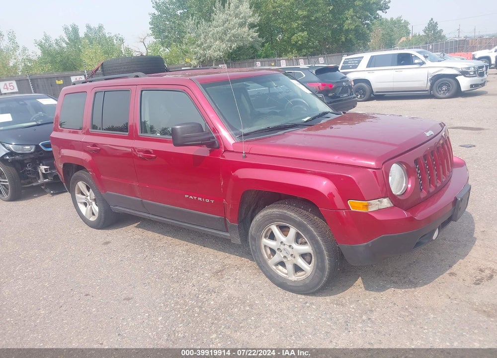 2017 JEEP PATRIOT LATITUDE FWD VIN: 1C4NJPFB8HD183088