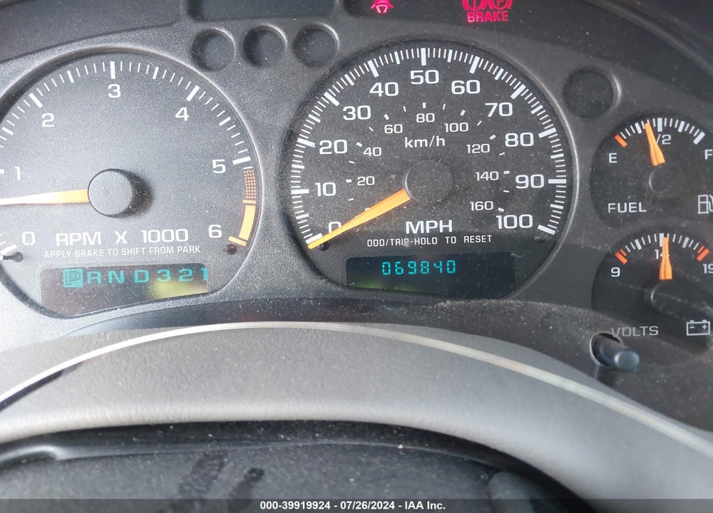 2003 CHEVROLET BLAZER LS VIN: 1GNDT13X43K137613