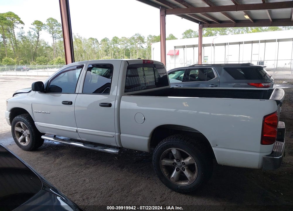 2007 DODGE RAM 1500 SLT VIN: 1D7HA18P47S129760