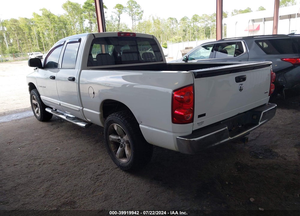2007 DODGE RAM 1500 SLT VIN: 1D7HA18P47S129760