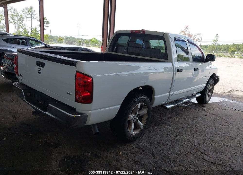 2007 DODGE RAM 1500 SLT VIN: 1D7HA18P47S129760
