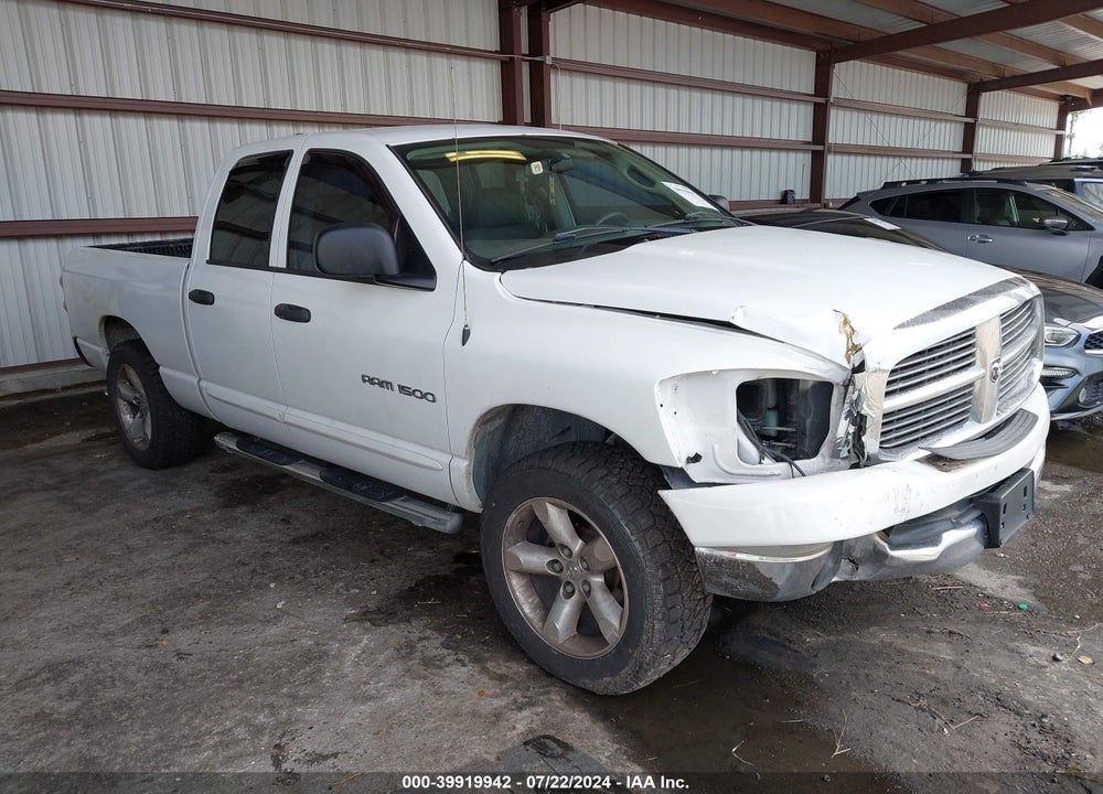 2007 DODGE RAM 1500 SLT VIN: 1D7HA18P47S129760