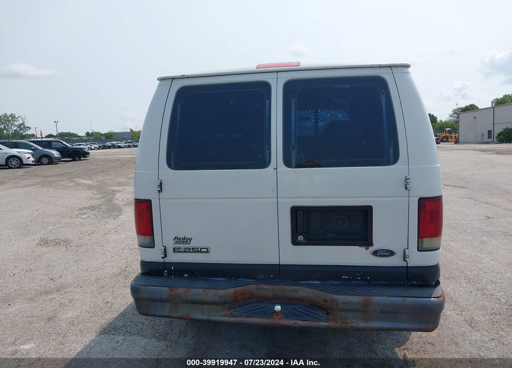 2006 FORD E-250 COMMERCIAL/RECREATIONAL VIN: 1FTNE24W16DA16937