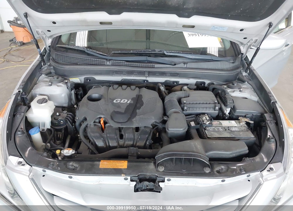 2013 HYUNDAI SONATA GLS VIN: 5NPEB4AC2DH672117