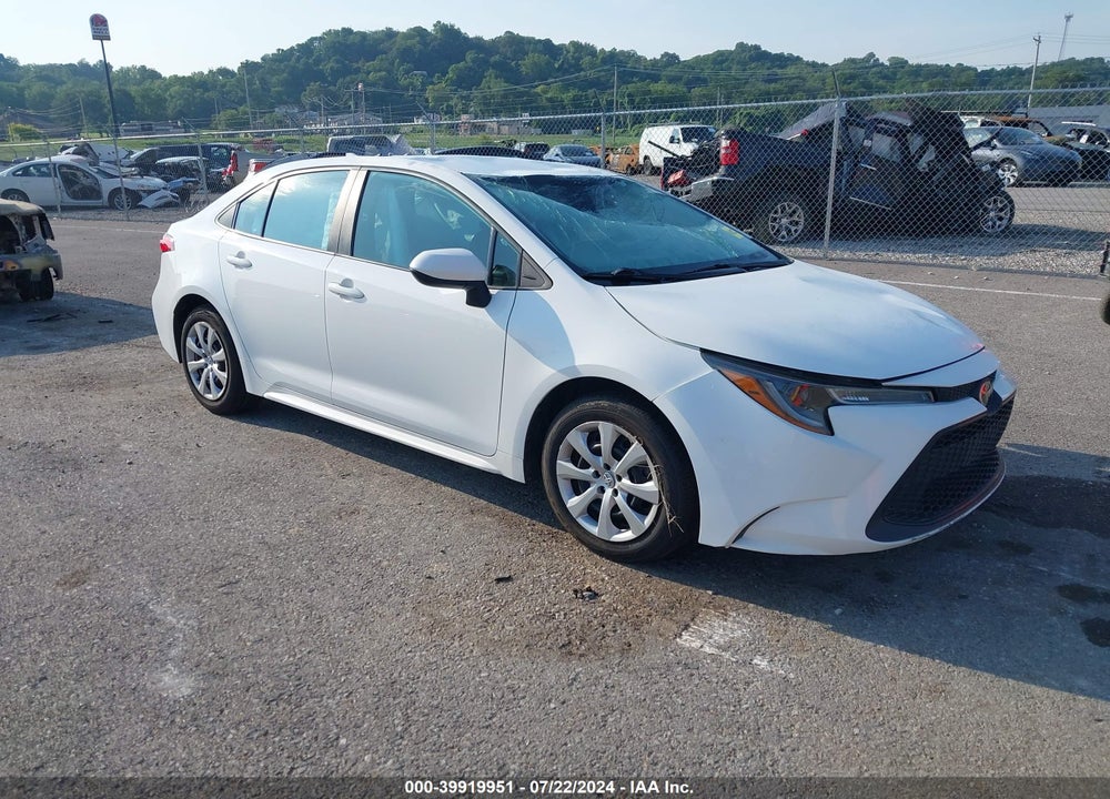 2020 TOYOTA COROLLA LE VIN: 5YFEPRAE7LP025620