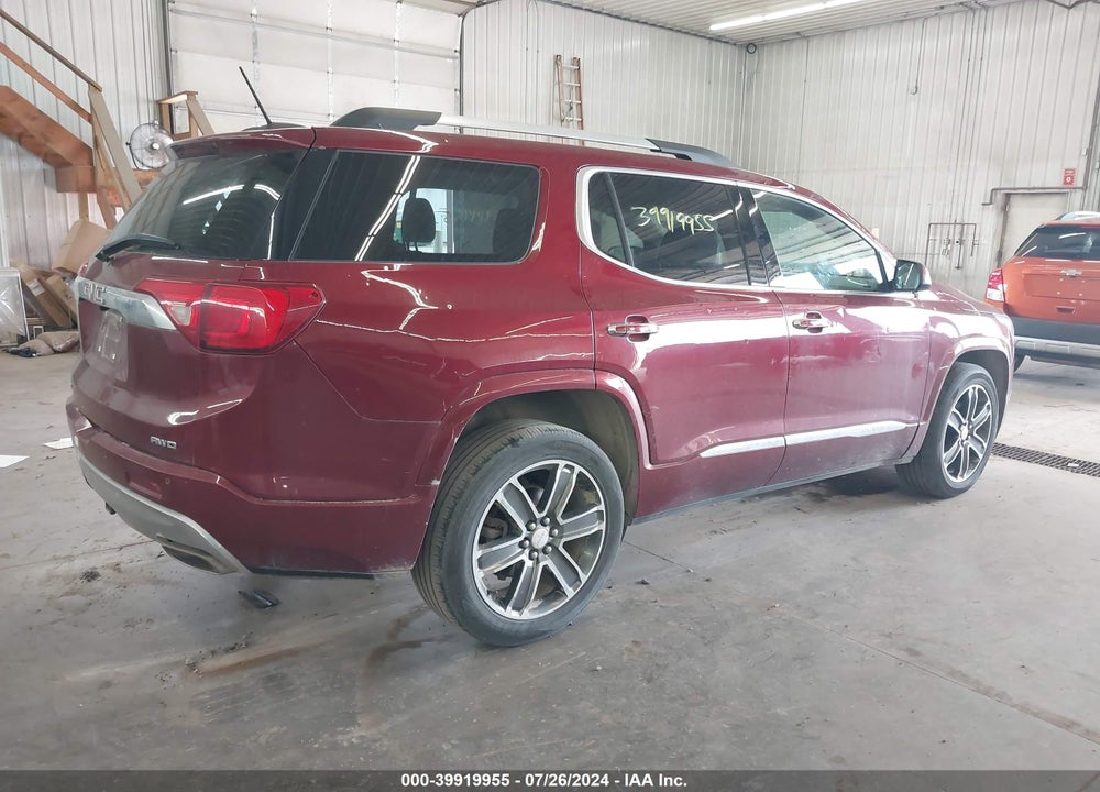2017 GMC ACADIA DENALI VIN: 1GKKNXLS9HZ120651