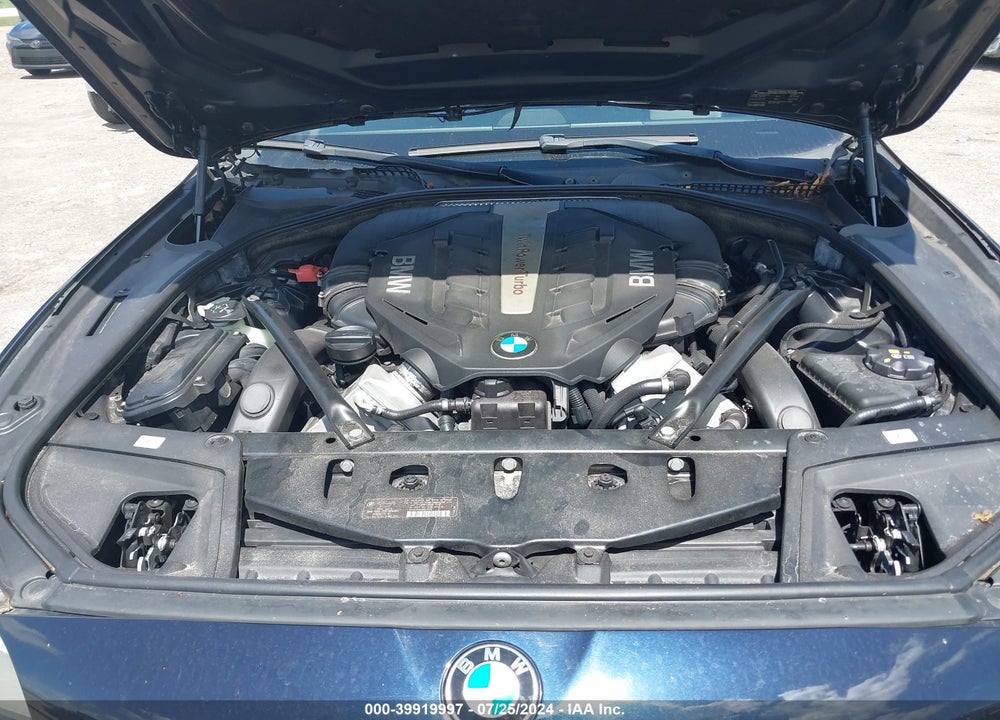 2013 BMW 550I VIN: WBAFR9C52DD226838