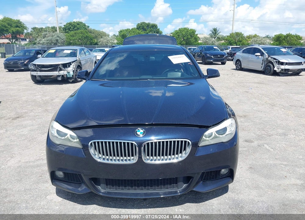 2013 BMW 550I VIN: WBAFR9C52DD226838