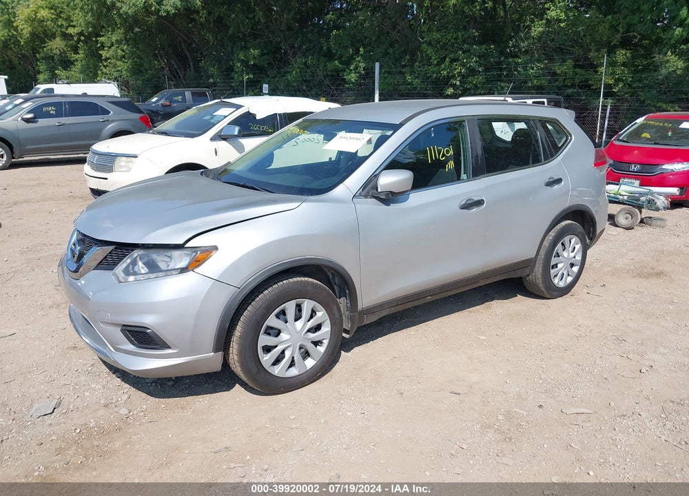 2016 NISSAN ROGUE S VIN: JN8AT2MV6GW133533