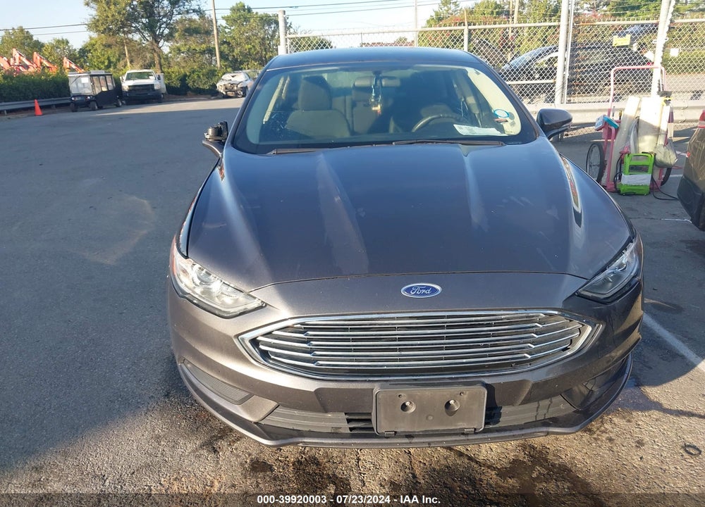 2017 FORD FUSION SE VIN: 3FA6P0H72HR160695