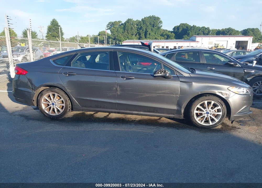 2017 FORD FUSION SE VIN: 3FA6P0H72HR160695