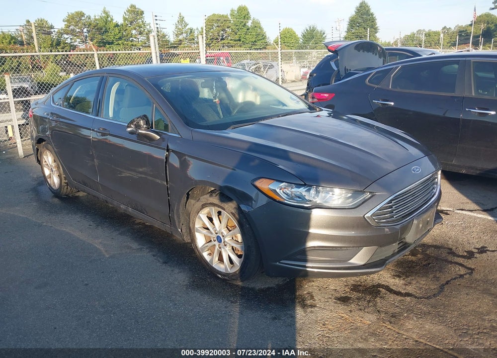 2017 FORD FUSION SE VIN: 3FA6P0H72HR160695