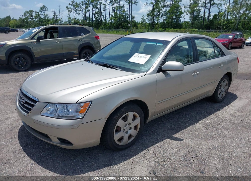 2010 HYUNDAI SONATA GLS VIN: 5NPET4AC6AH578105