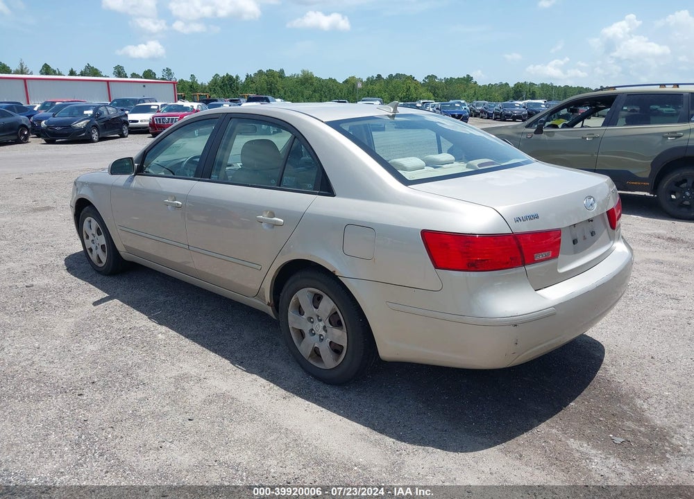 2010 HYUNDAI SONATA GLS VIN: 5NPET4AC6AH578105