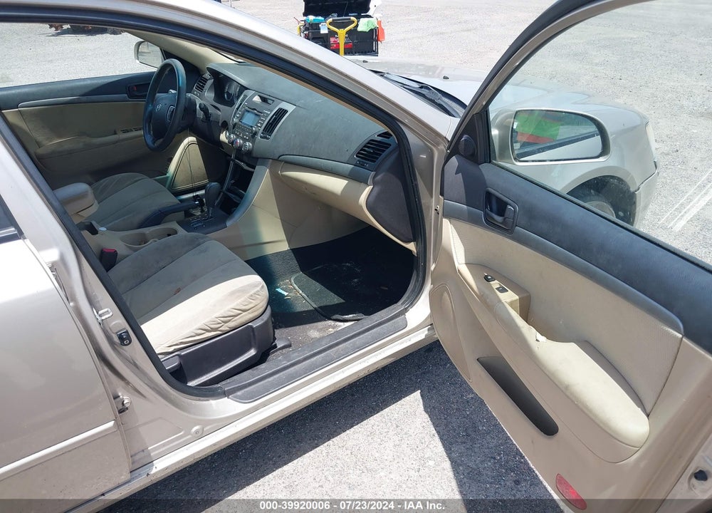 2010 HYUNDAI SONATA GLS VIN: 5NPET4AC6AH578105