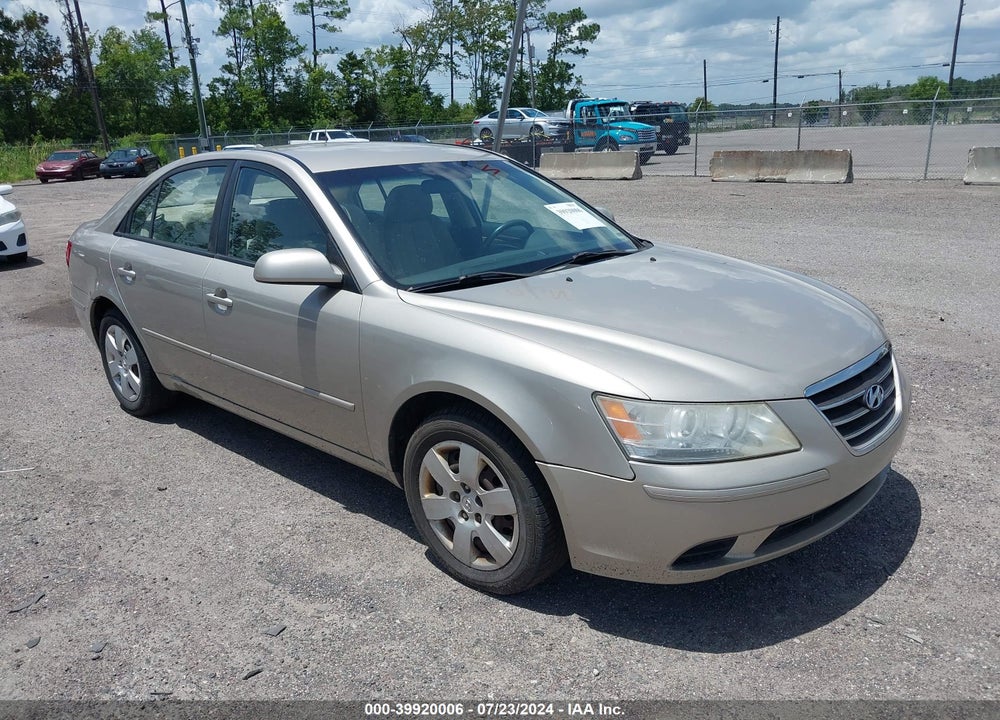 2010 HYUNDAI SONATA GLS VIN: 5NPET4AC6AH578105