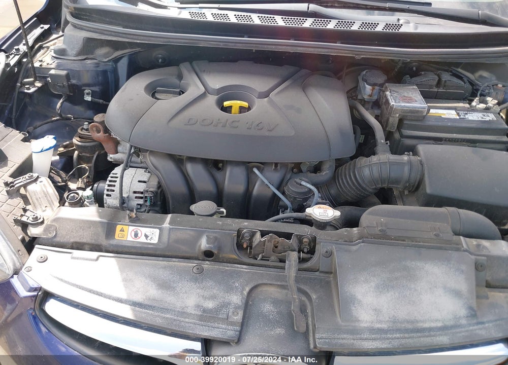 2013 HYUNDAI ELANTRA GLS VIN: 5NPDH4AE0DH315031