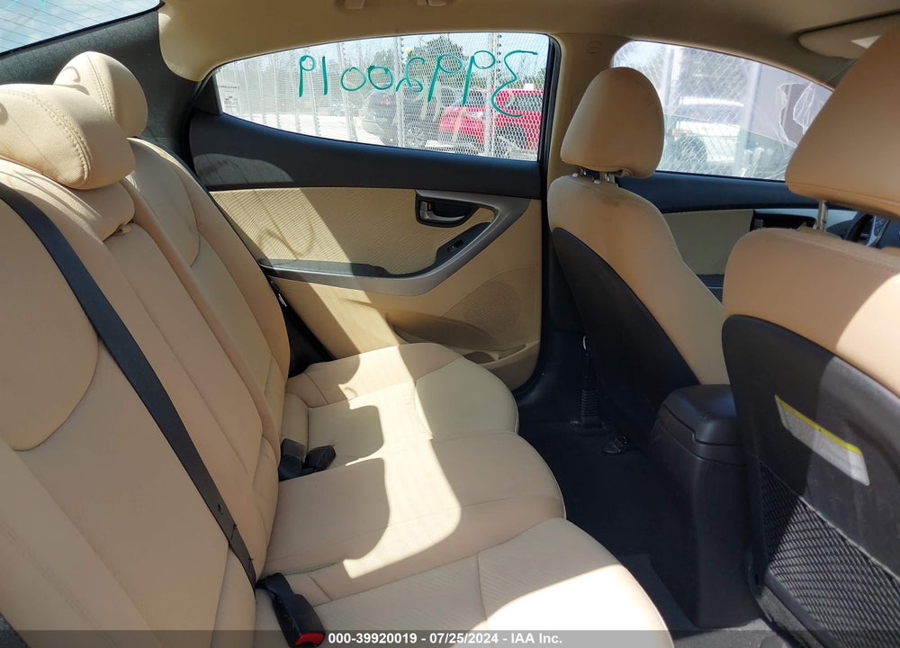 2013 HYUNDAI ELANTRA GLS VIN: 5NPDH4AE0DH315031