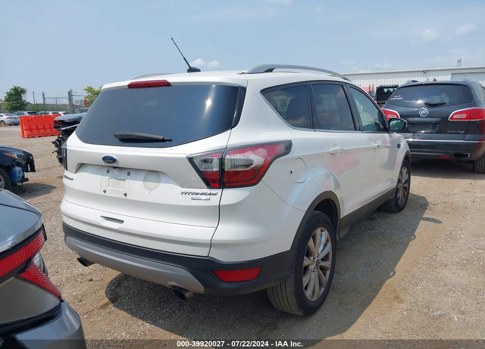 2017 FORD ESCAPE TITANIUM VIN: 1FMCU0JD6HUA38626