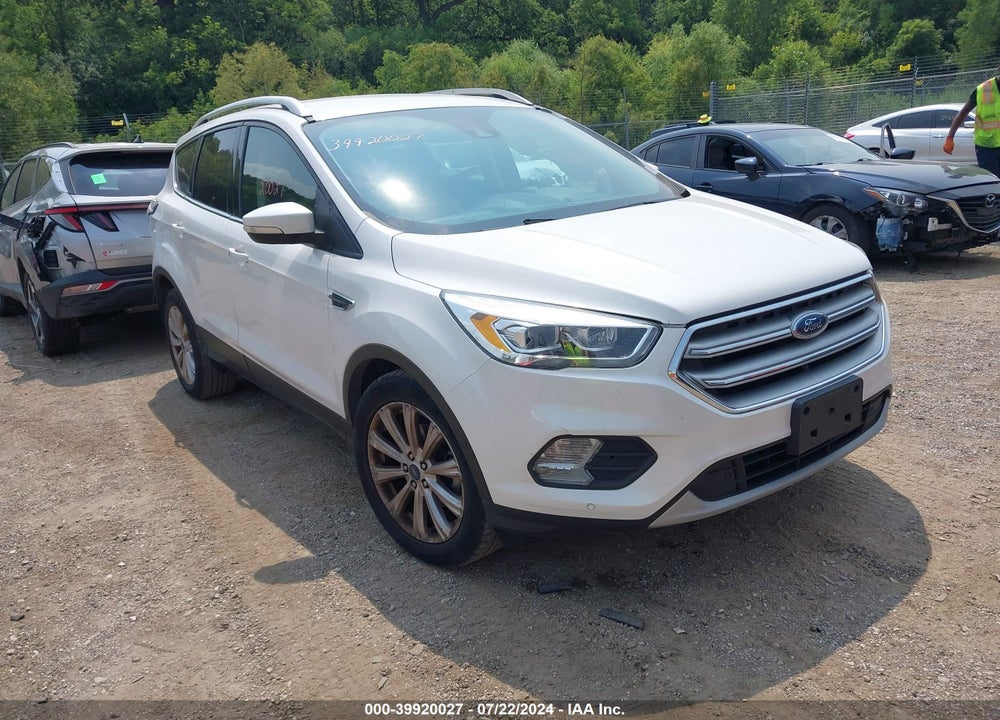 2017 FORD ESCAPE TITANIUM VIN: 1FMCU0JD6HUA38626