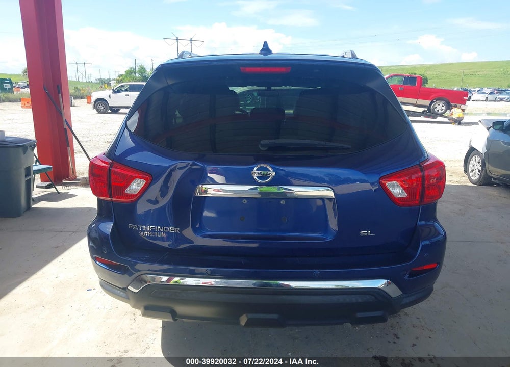 2019 NISSAN PATHFINDER SL VIN: 5N1DR2MN5KC642283