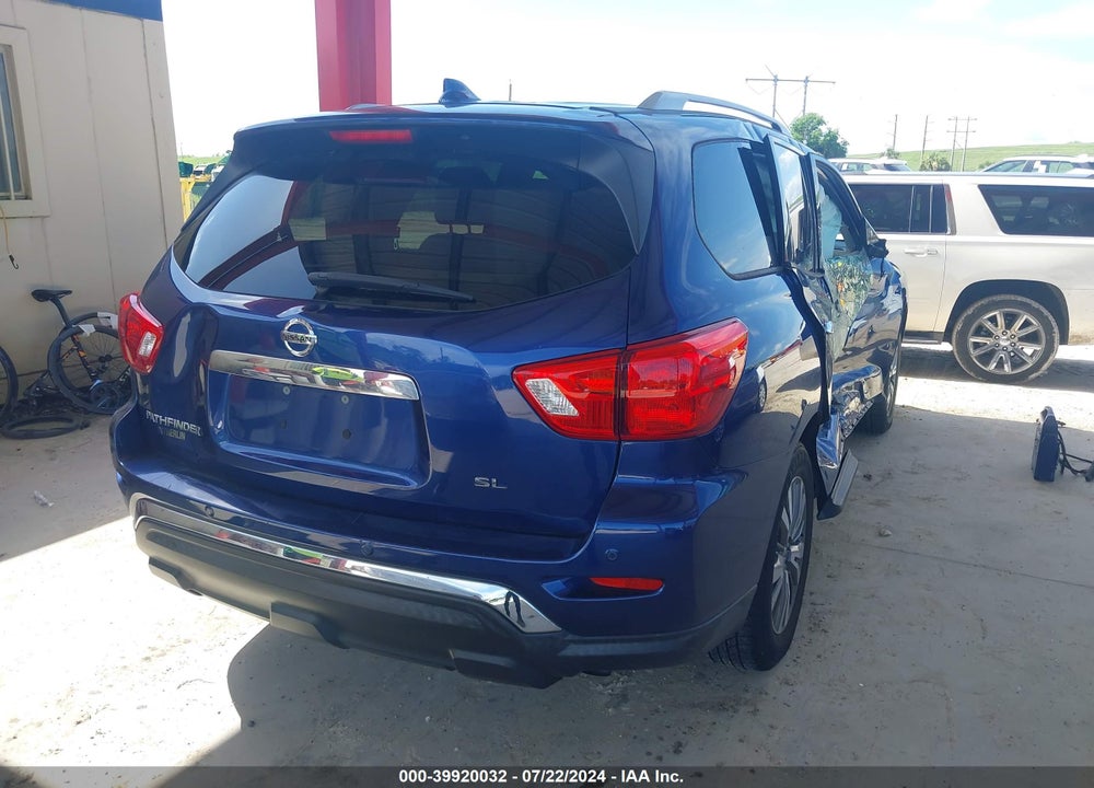 2019 NISSAN PATHFINDER SL VIN: 5N1DR2MN5KC642283