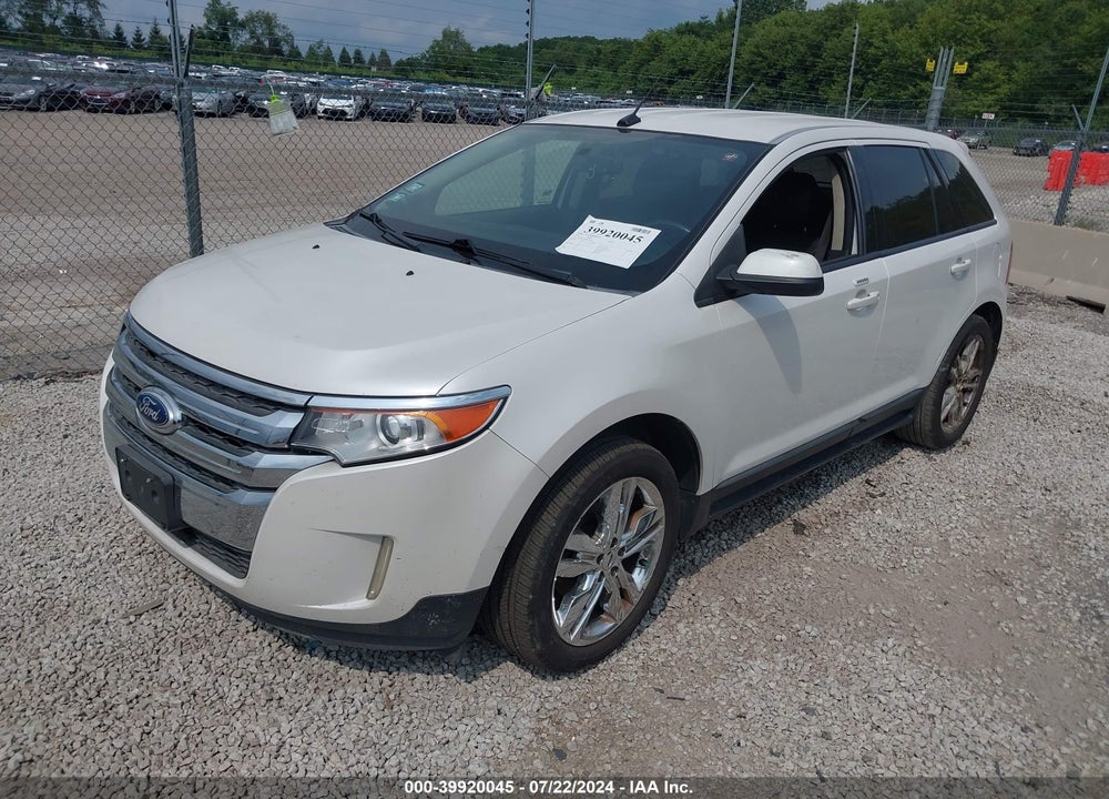 2014 FORD EDGE SEL VIN: 2FMDK3J92EBA25431