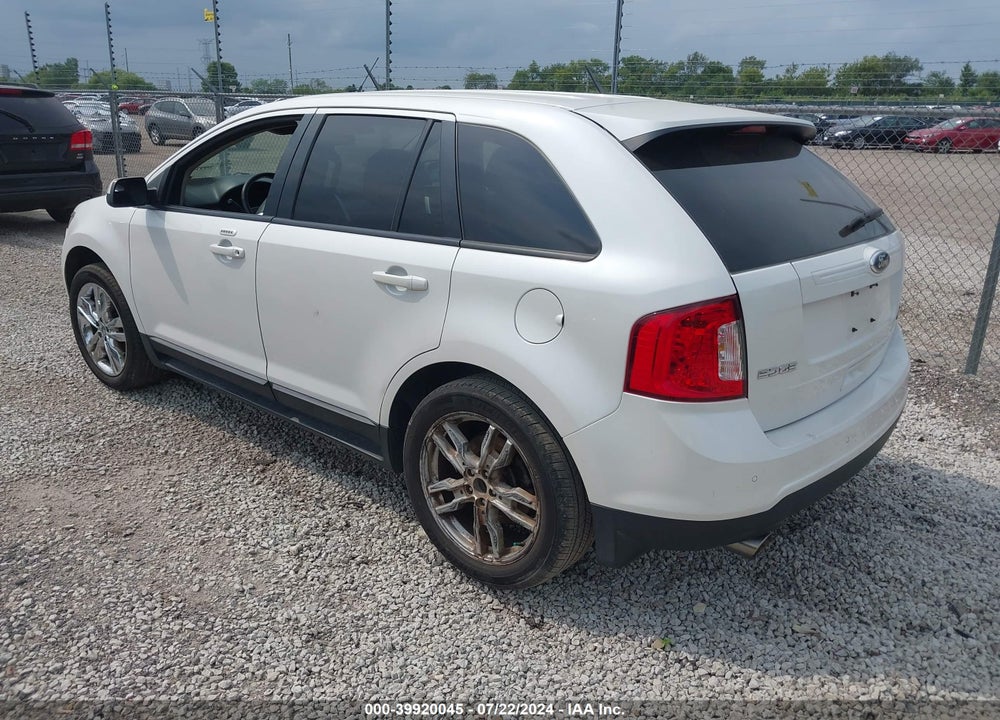 2014 FORD EDGE SEL VIN: 2FMDK3J92EBA25431