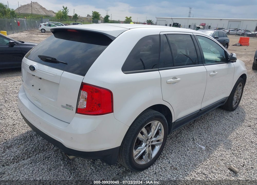 2014 FORD EDGE SEL VIN: 2FMDK3J92EBA25431