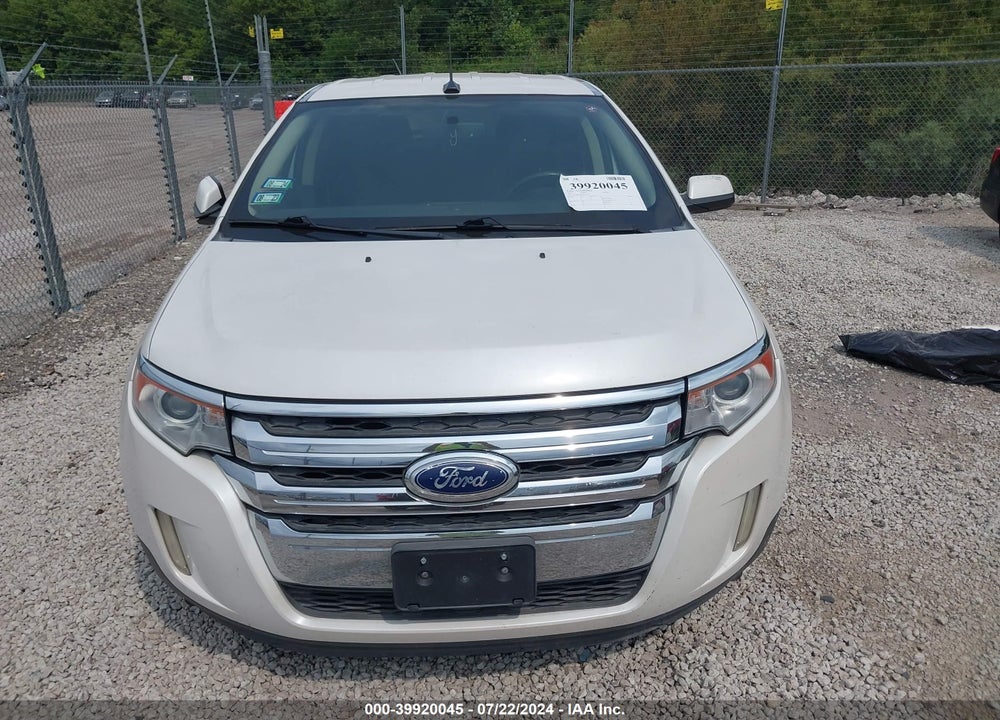 2014 FORD EDGE SEL VIN: 2FMDK3J92EBA25431