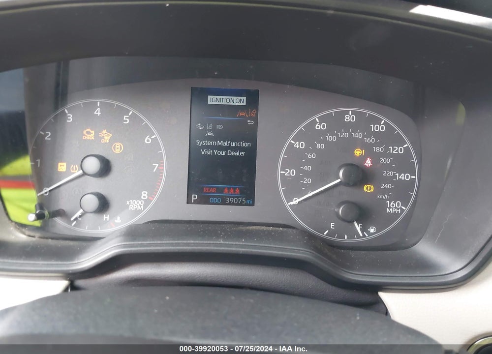 2023 TOYOTA COROLLA LE VIN: 5YFB4MDE8PP005716