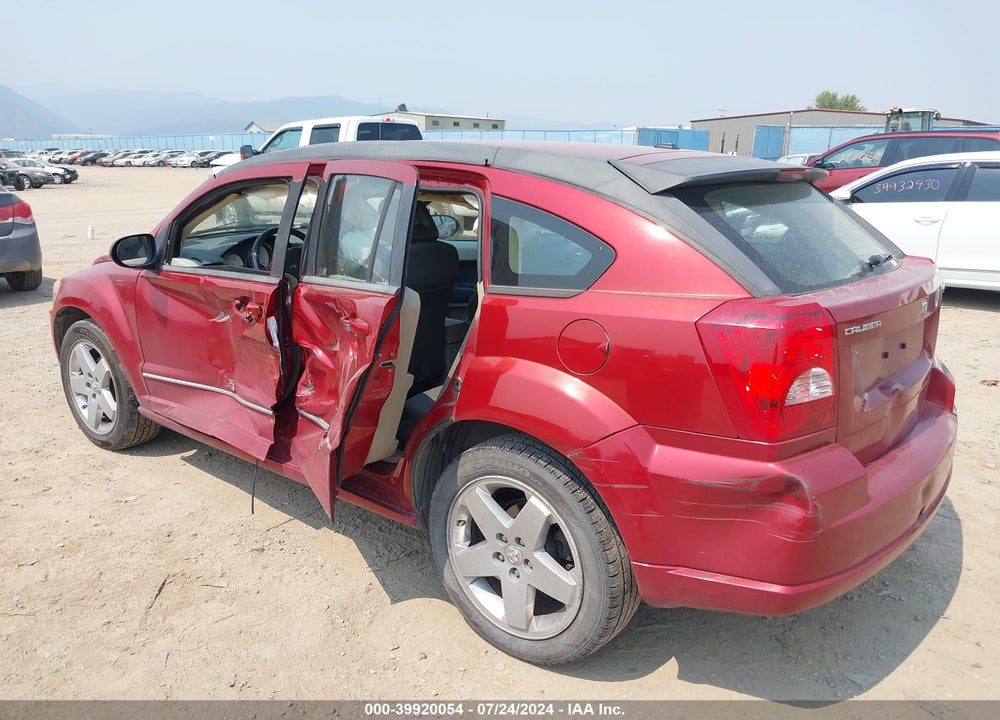 2007 DODGE CALIBER R/T VIN: 1B3HE78K47D344535