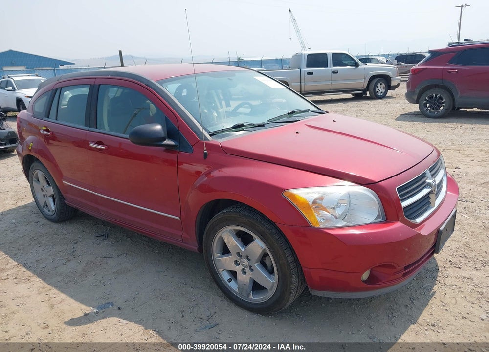 2007 DODGE CALIBER R/T VIN: 1B3HE78K47D344535