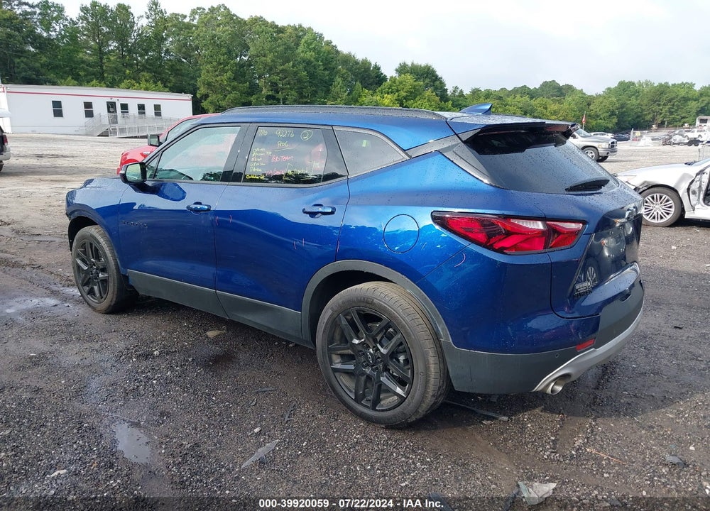 2022 CHEVROLET BLAZER FWD 2LT VIN: 3GNKBCR4XNS130658