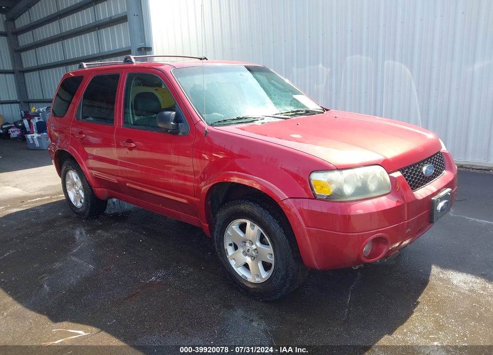2006 FORD ESCAPE LIMITED VIN: 1FMYU94126KA22833