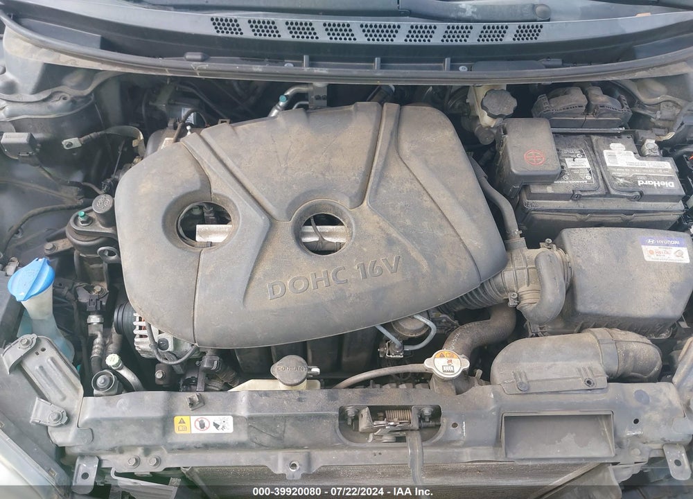 2016 HYUNDAI ELANTRA SE VIN: KMHDH4AE5GU575866
