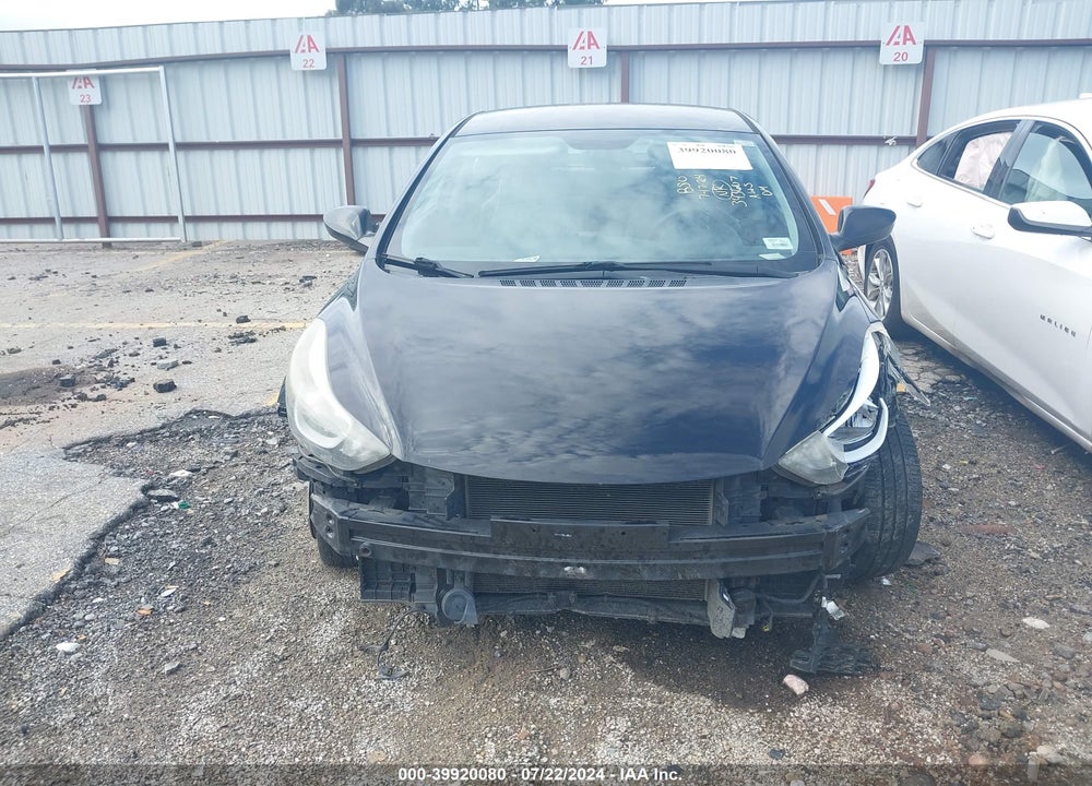 2016 HYUNDAI ELANTRA SE VIN: KMHDH4AE5GU575866