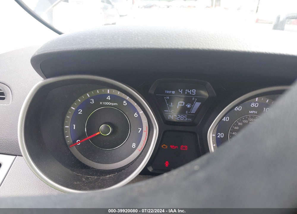 2016 HYUNDAI ELANTRA SE VIN: KMHDH4AE5GU575866