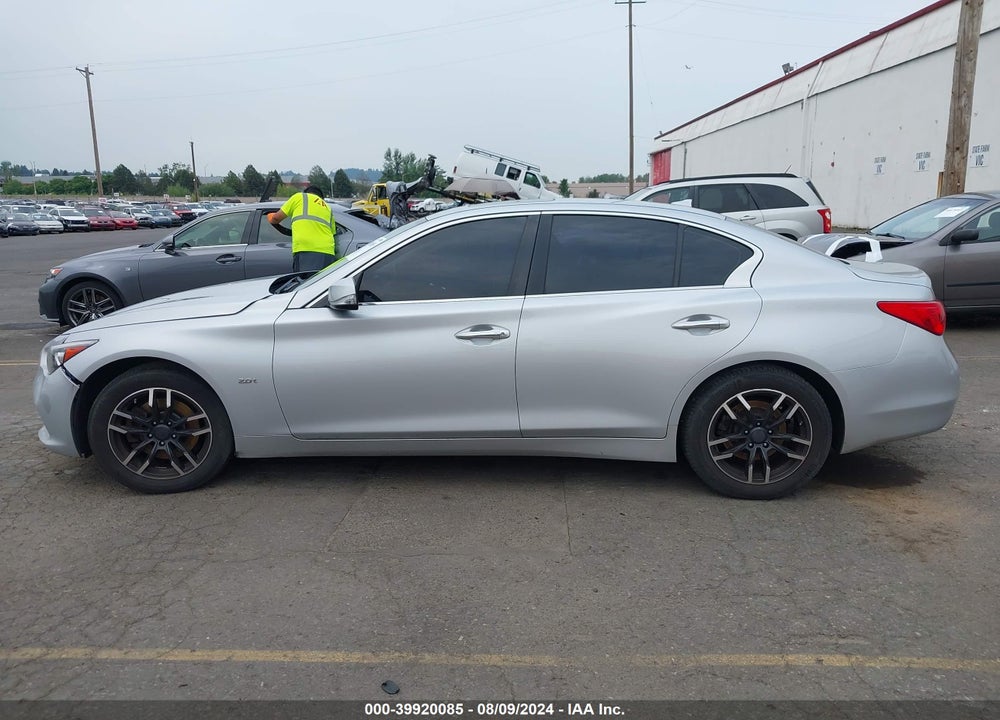 2016 INFINITI Q50 2.0T BASE/2.0T PREMIUM VIN: JN1CV7AR5GM252417