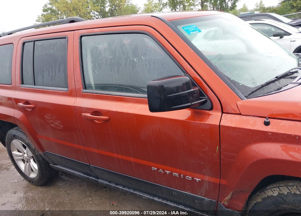 2012 JEEP PATRIOT SPORT VIN: 1C4NJRBBXCD583731