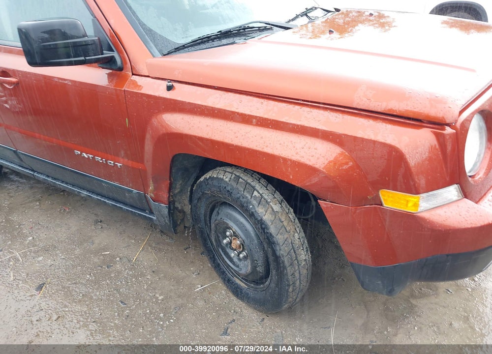 2012 JEEP PATRIOT SPORT VIN: 1C4NJRBBXCD583731