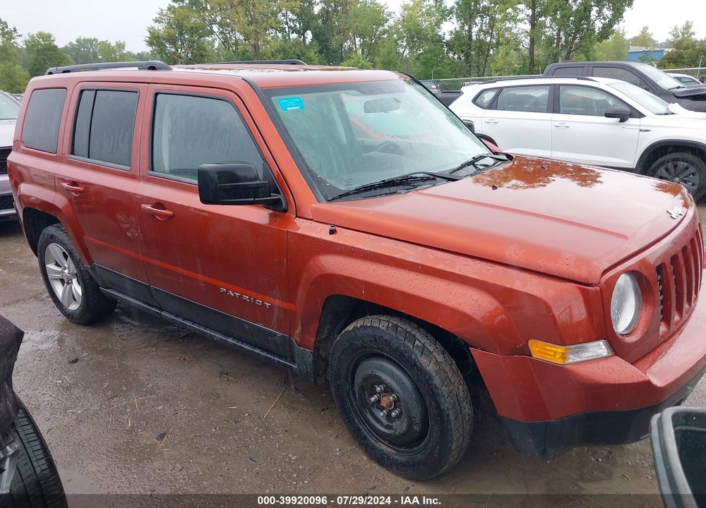 2012 JEEP PATRIOT SPORT VIN: 1C4NJRBBXCD583731