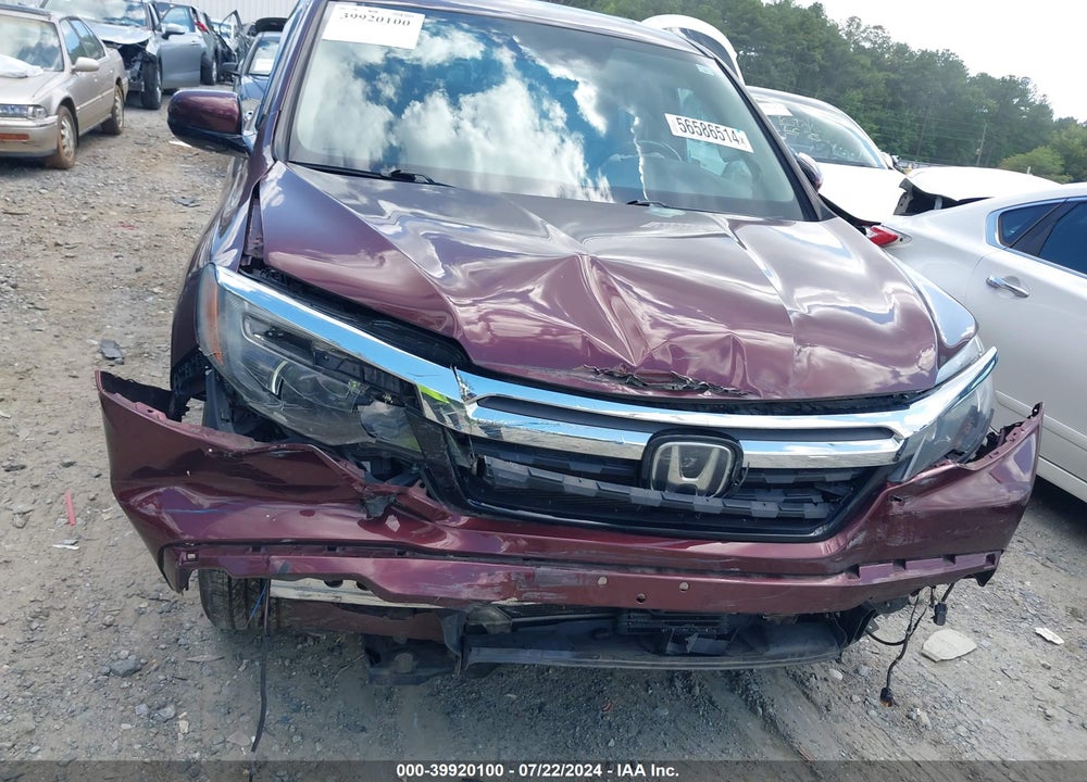 2018 HONDA RIDGELINE RTL-E VIN: 5FPYK3F75JB011881